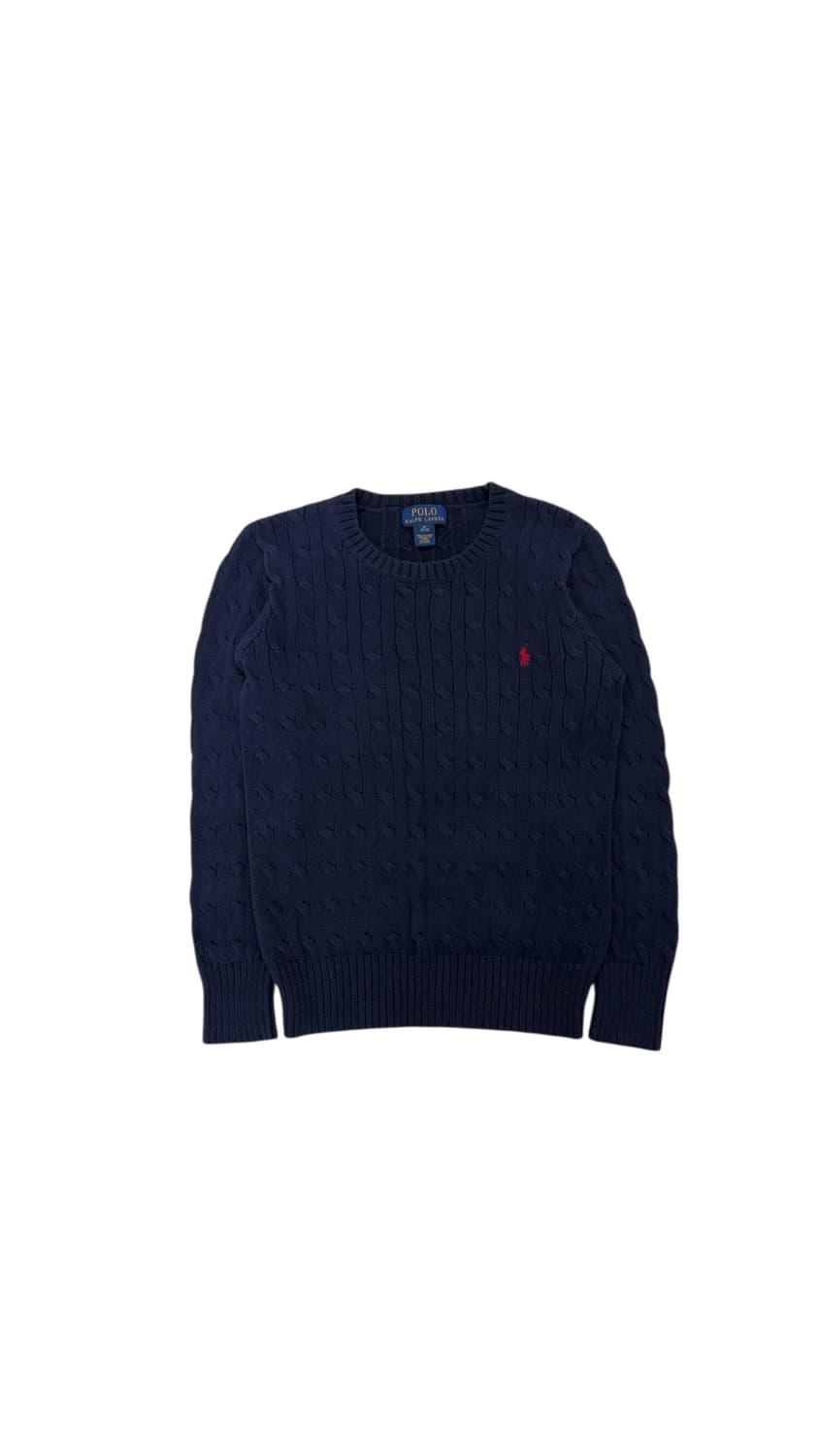폴로 랄프로렌 케이블 니트 네이비 상품이미지2
