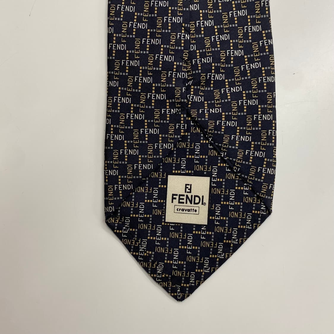 펜디 (FENDI) 영문 모노그램 정품 명품 넥타이 상품이미지6