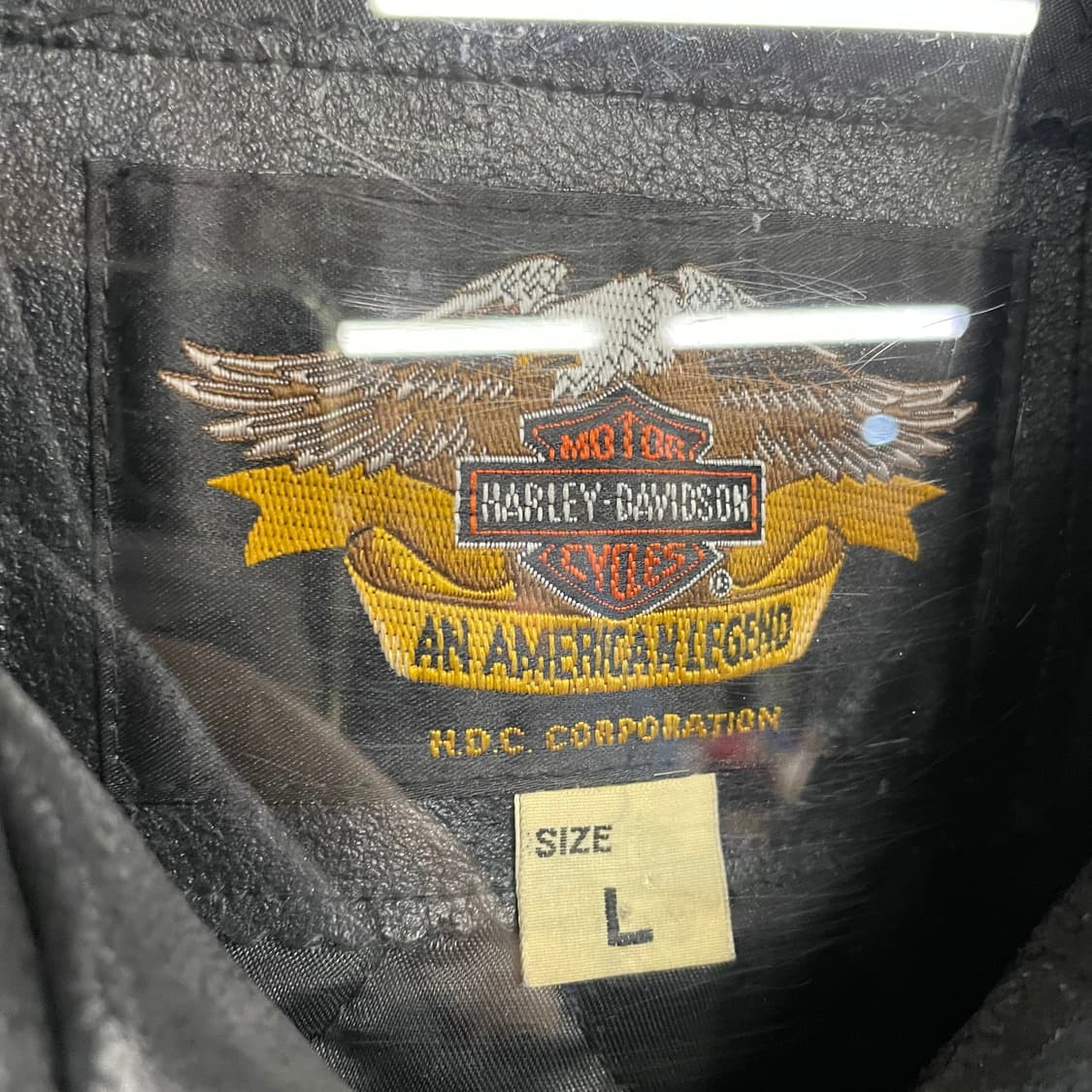 90s 할리 데이비슨 플레임 가죽자켓 상품이미지9