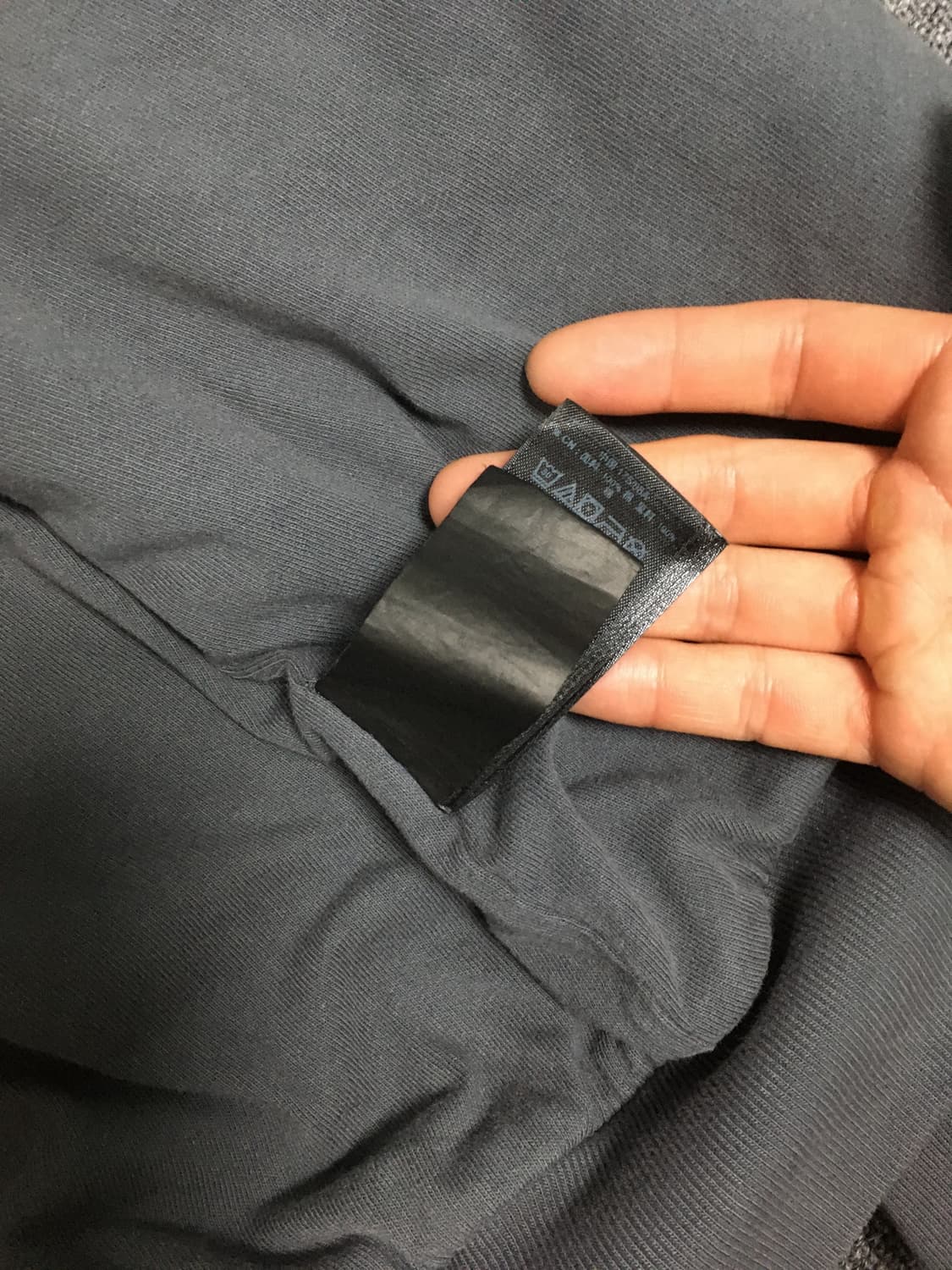 이지 후드집업 다크그레이 상품이미지3