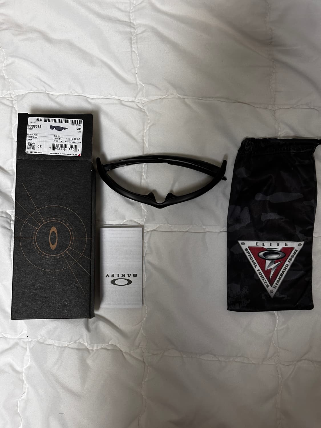 오클리 스트레이트 자켓 2.0 매트 블랙 상품이미지6