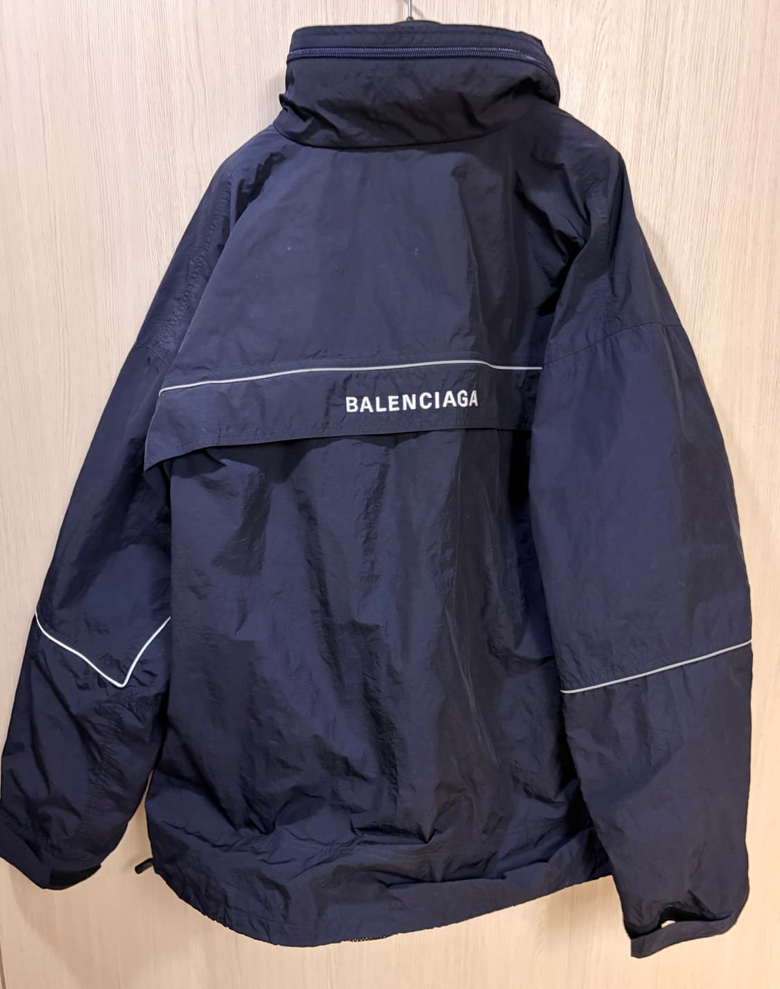 18ss 발렌시아가 아노락 네이비 44 상품이미지2