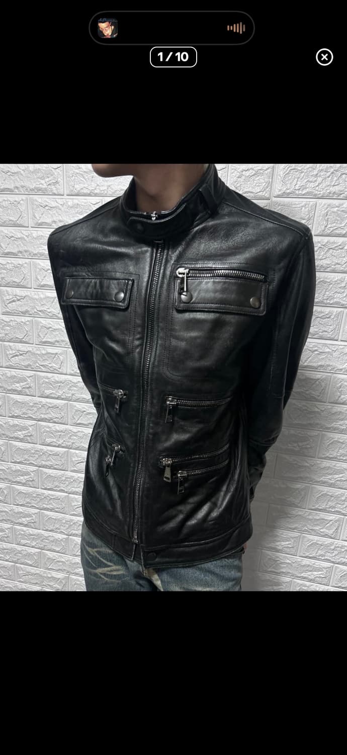 Dolce & Gabbana multi zip leather jacket 상품이미지1
