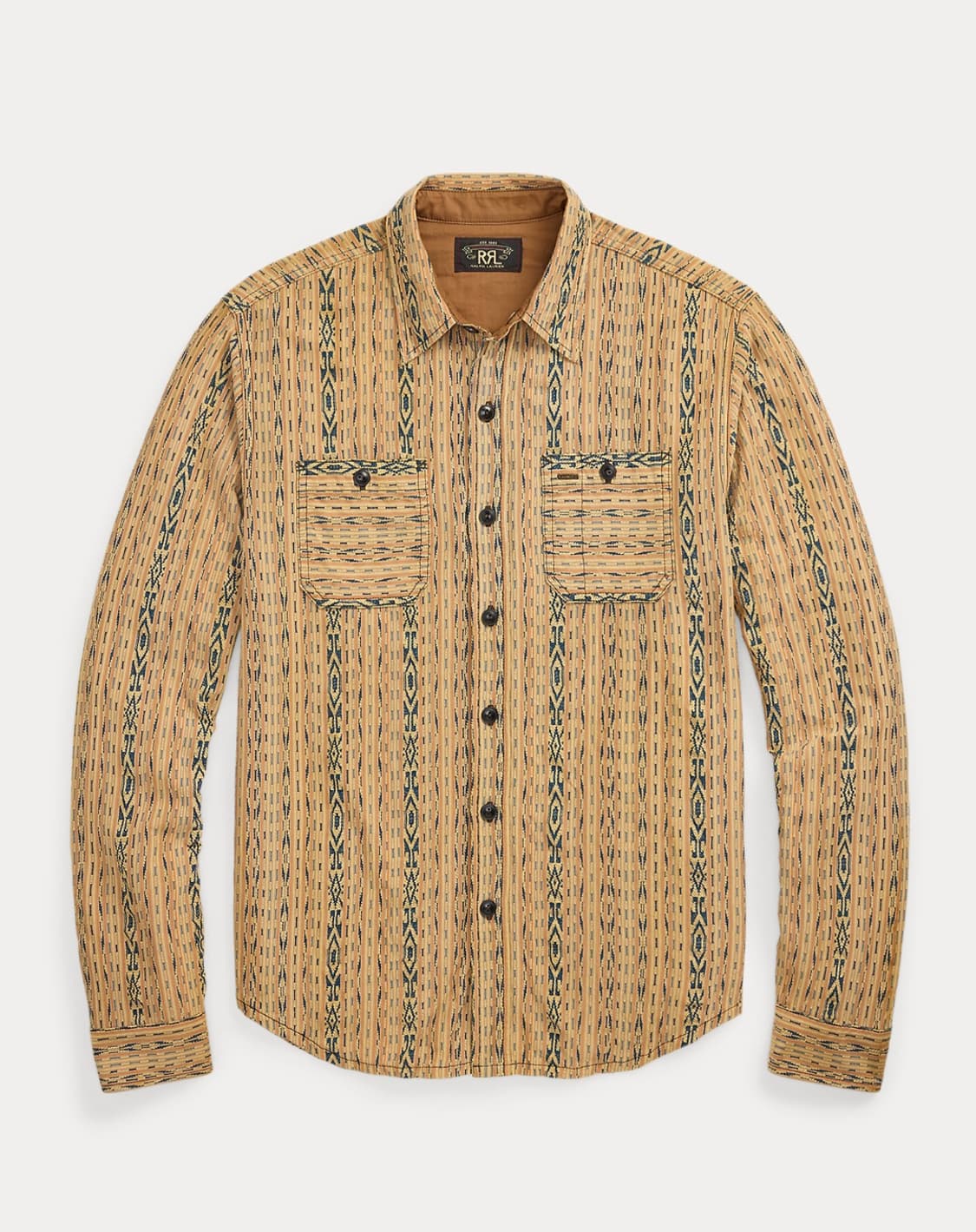 더블알엘 rrl 자카드 워크셔츠 L 상품이미지1