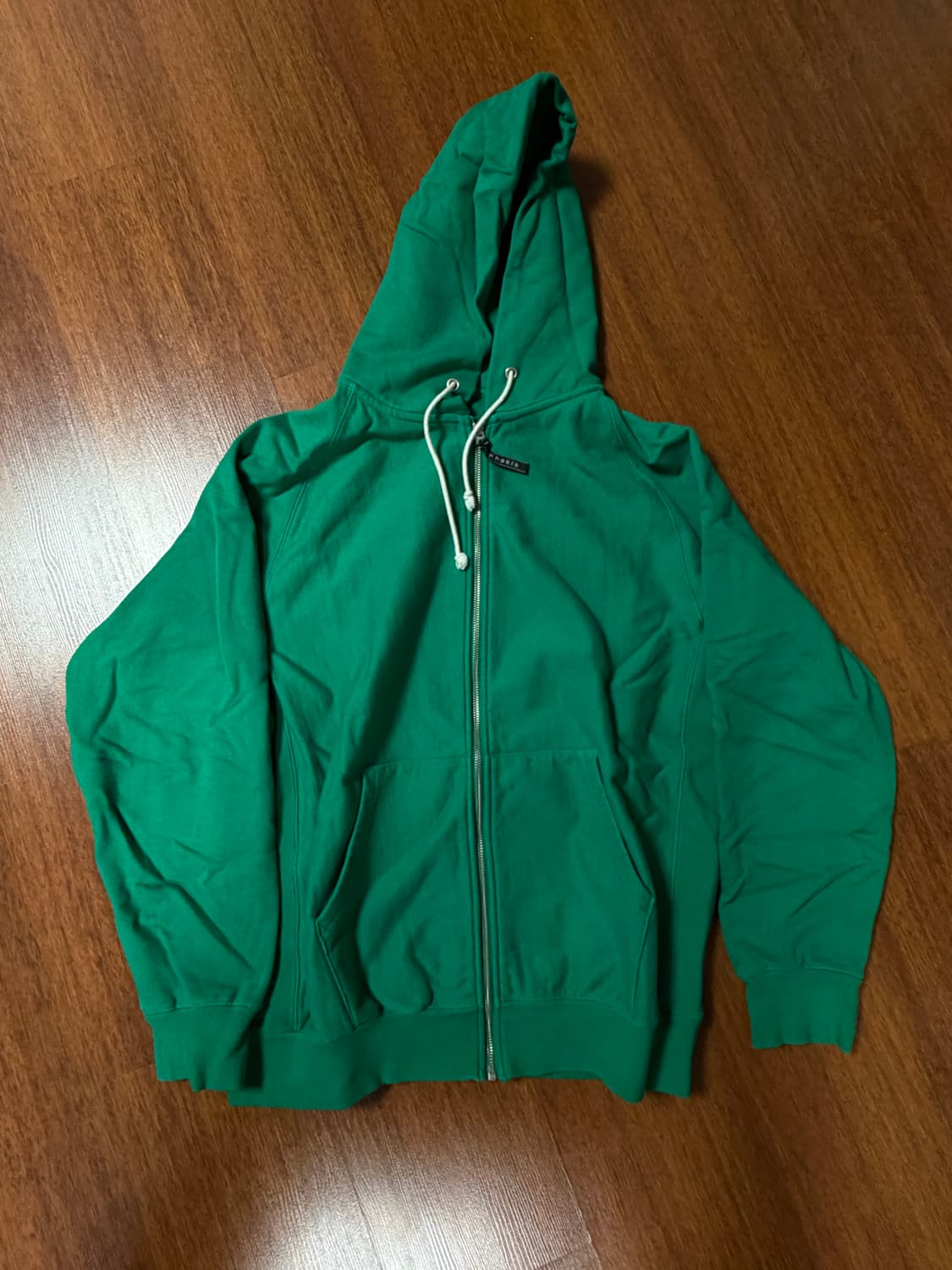 카키스 래글런 후드집업 L 상품이미지1