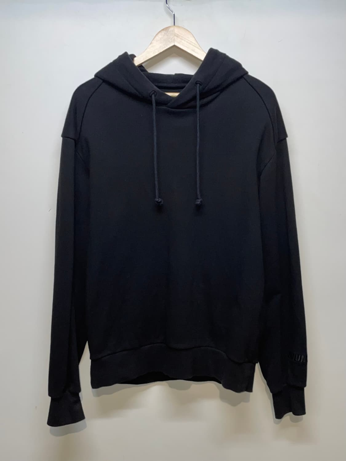 Juun.J x 카렐펑크 블랙 후드 상품이미지2