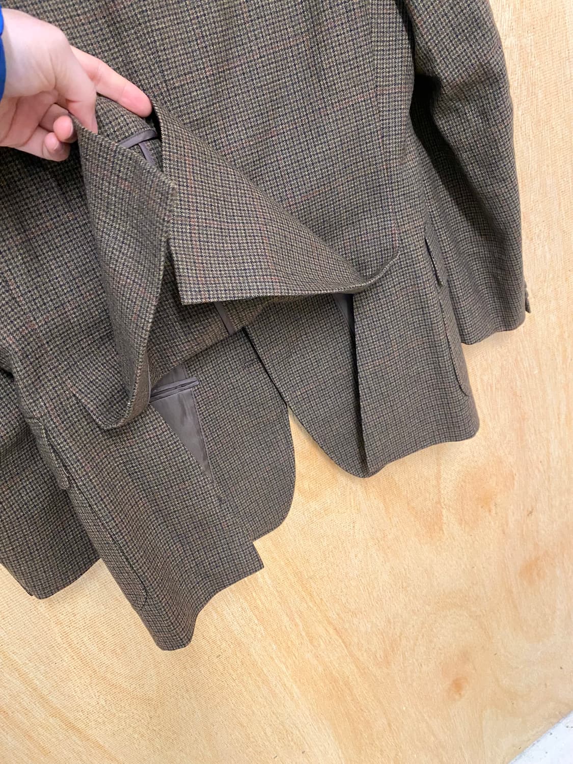 BURBERRY check jacket 버버리 울 체크 자켓 상품이미지7