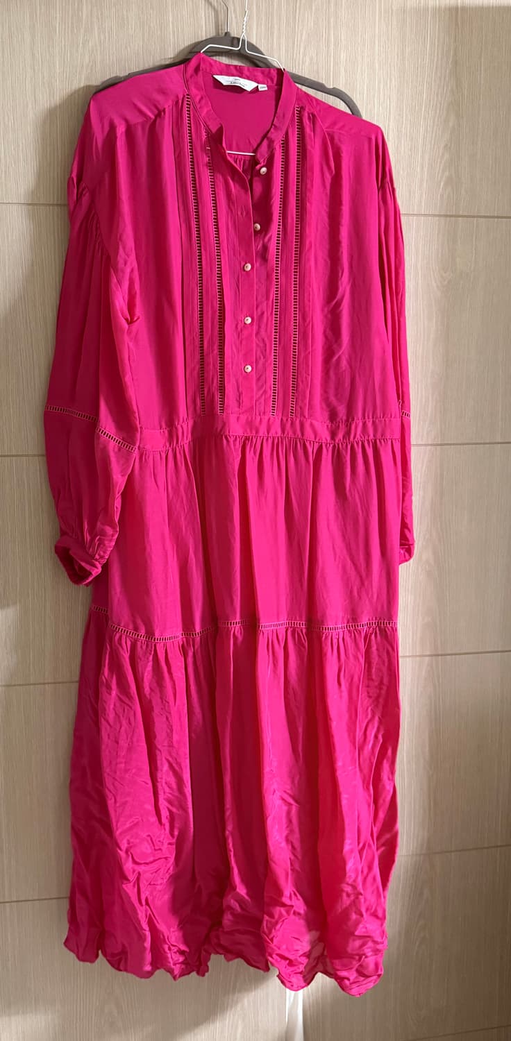 앤아더스토리즈 튜닉드레스 마젠타 M 상품이미지3