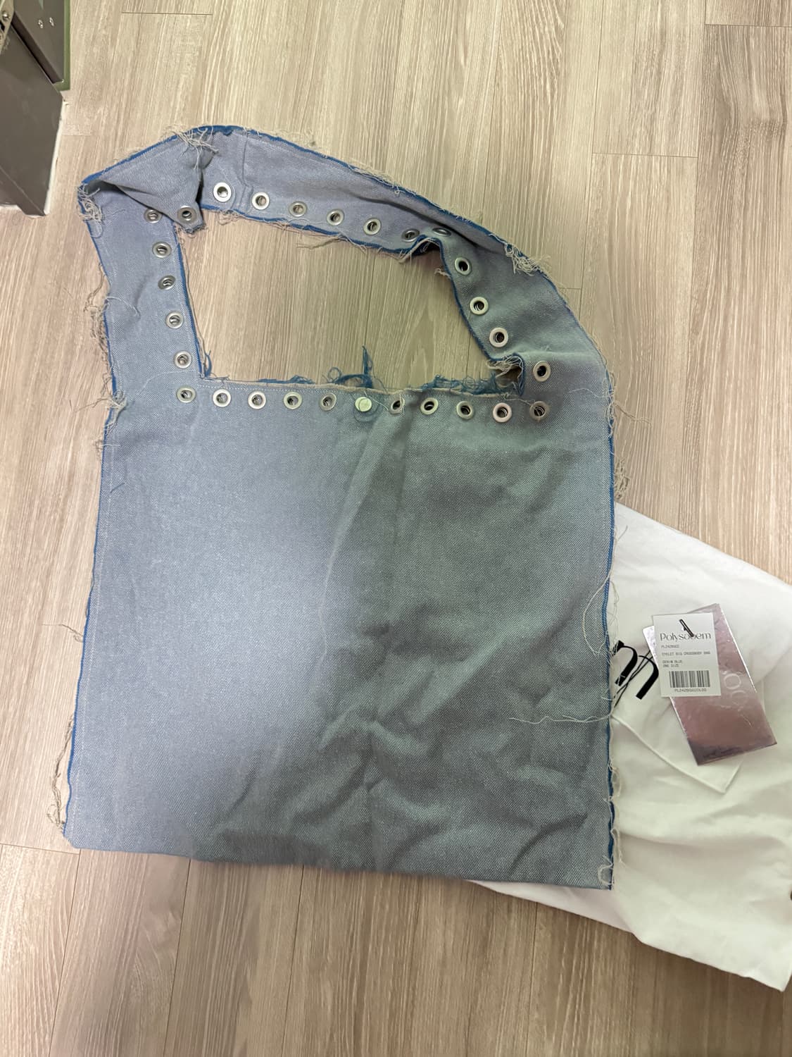 폴리수엠 Big Crossbodybag Denim blue 상품이미지9