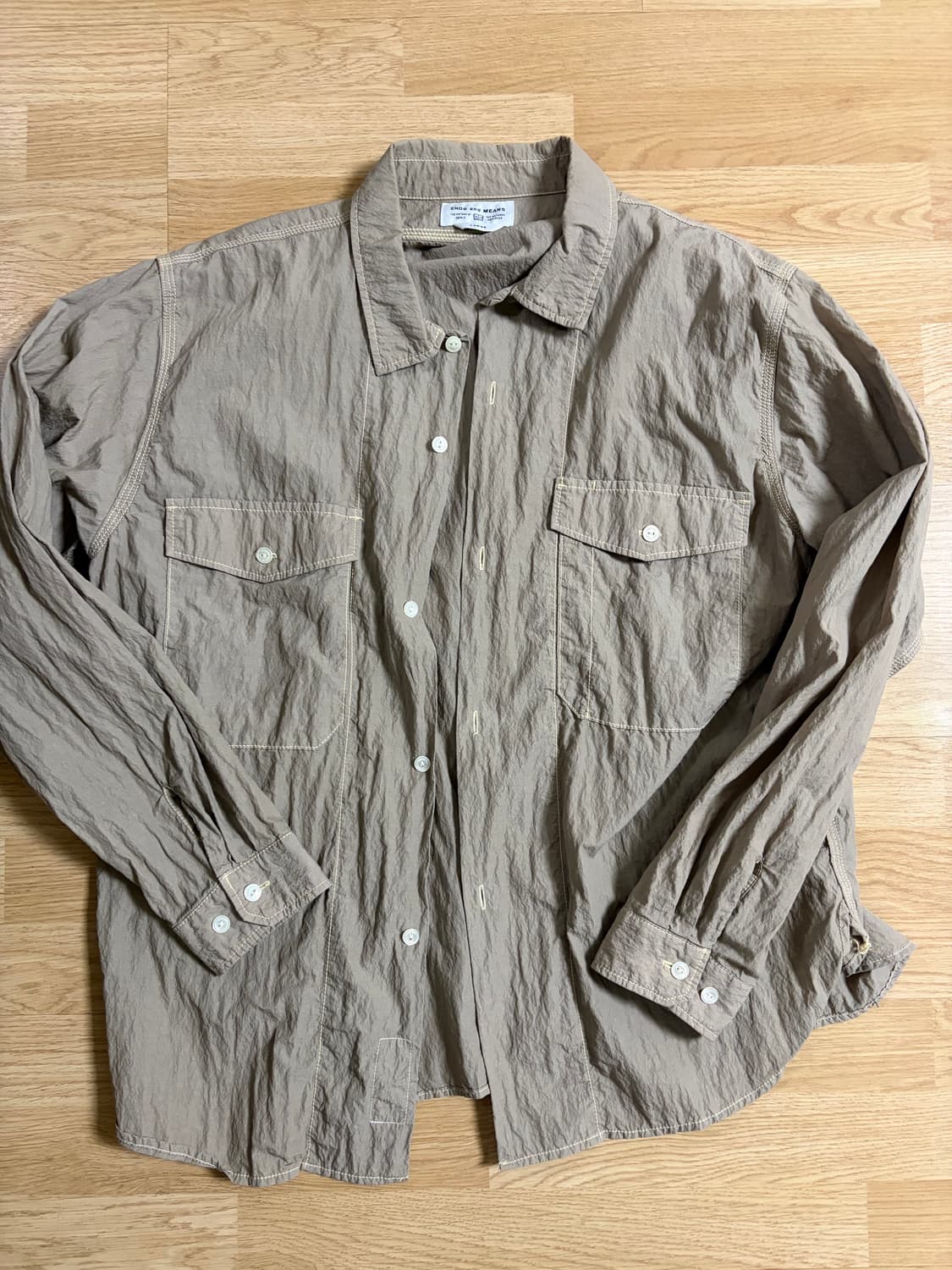 [L] ends and means 워크셔츠 상품이미지1