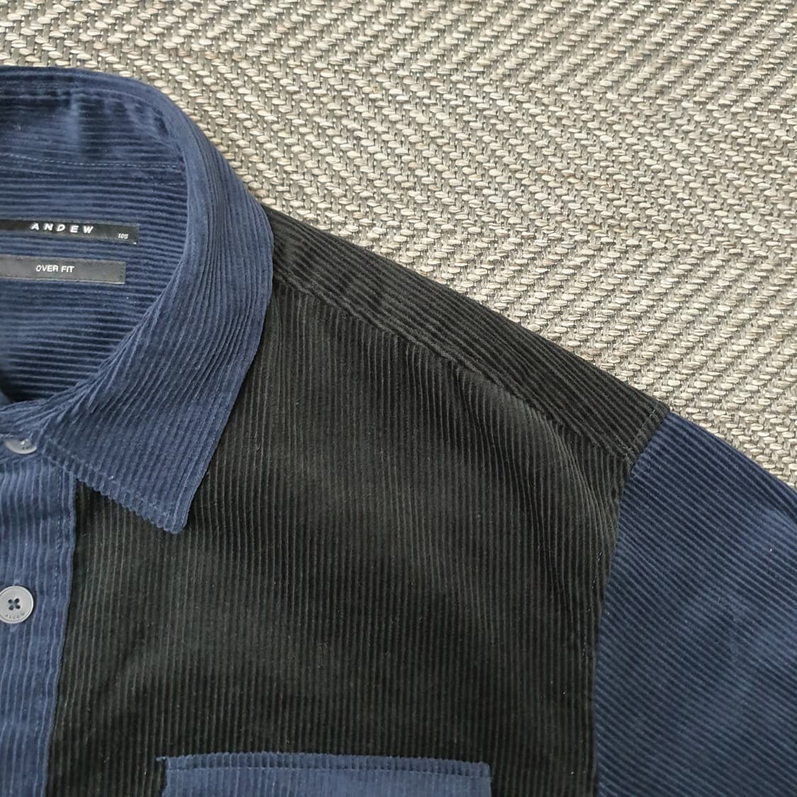 앤듀 골덴 셔츠 남방 남자105 상품이미지3