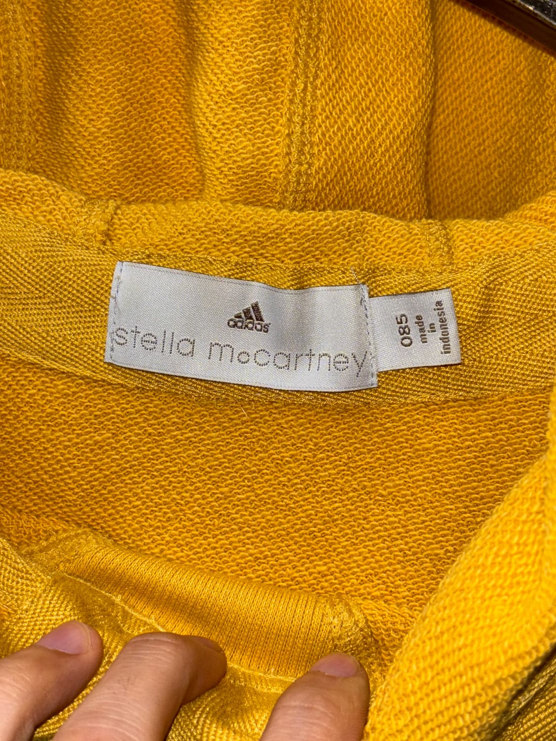 아디다스 스텔라 매카트니 머스터드 후디 상품이미지6