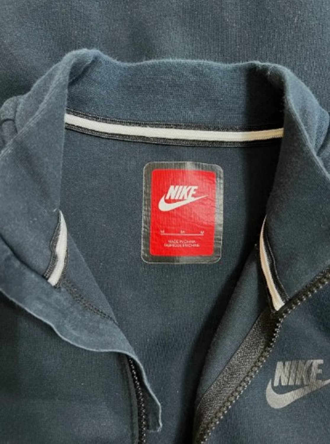 나이키 여성 블랙 코튼집업점퍼 트레이닝점퍼 M 상품이미지4