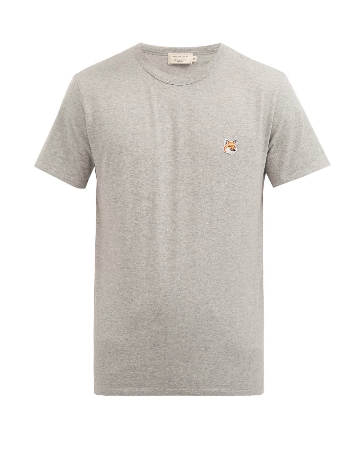 21SS 메종키츠네 폭스 헤드 티셔츠 그레이 상품이미지2