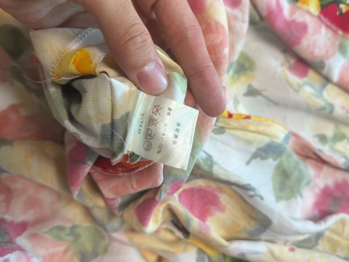 Dior Flower pattern onepiece 상품이미지5
