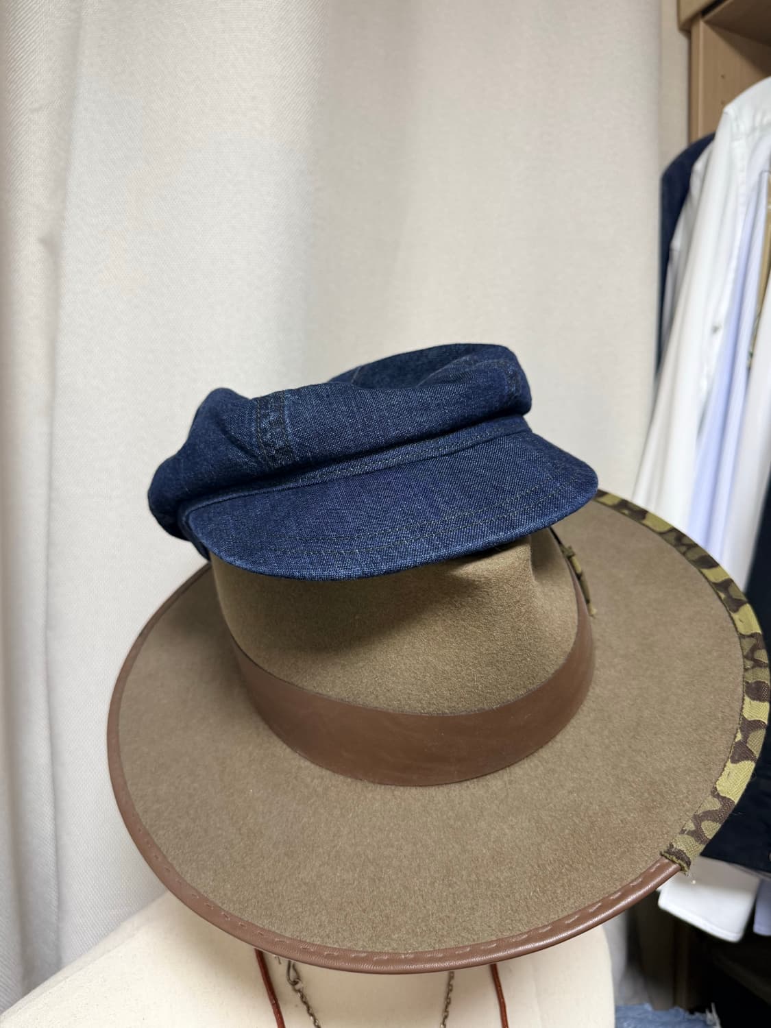 rrl 데님 모자 판매 상품이미지1