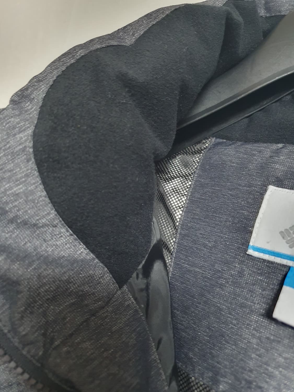 컬럼비아 헤비 덕다운 패딩 멜란지블랙 100 🧊🖤 상품이미지6