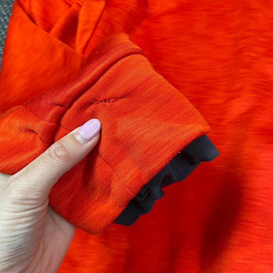 아디다스 오렌지 기모 후드집업 110 상품이미지6