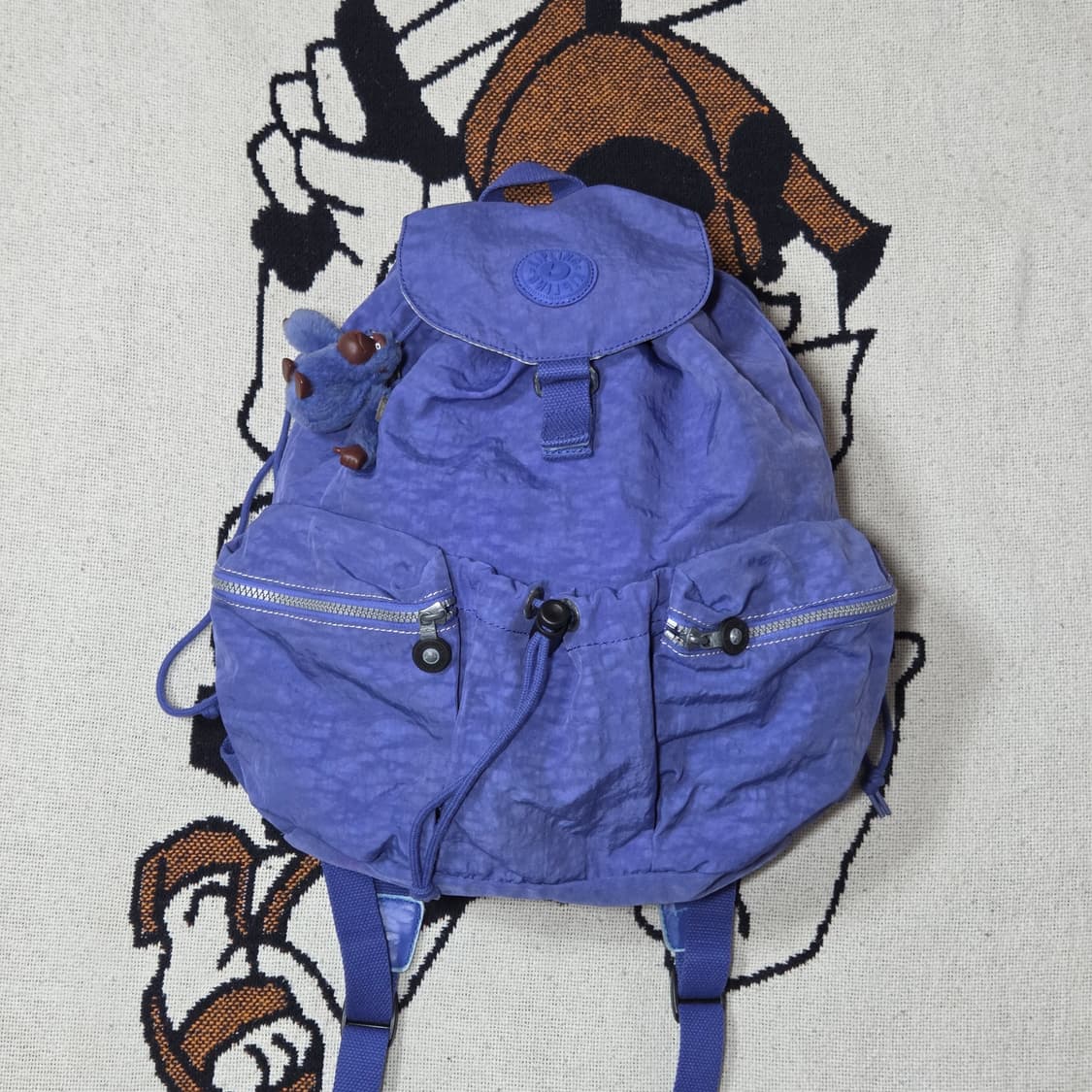 키플링 모리걸 퍼플 복조리 백팩 상품이미지1