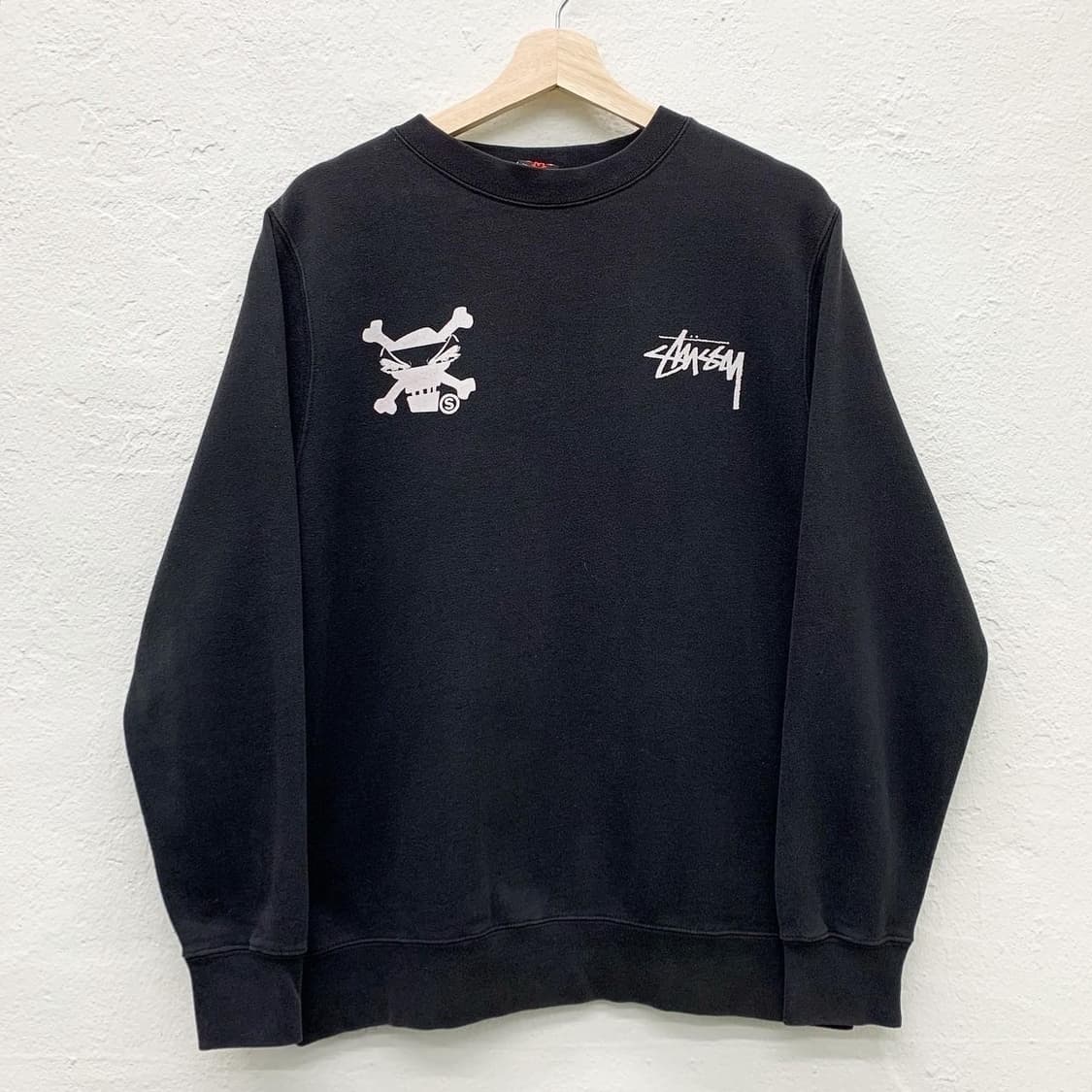  스투시 빅로고 안감 기모 맨투맨 상품이미지3