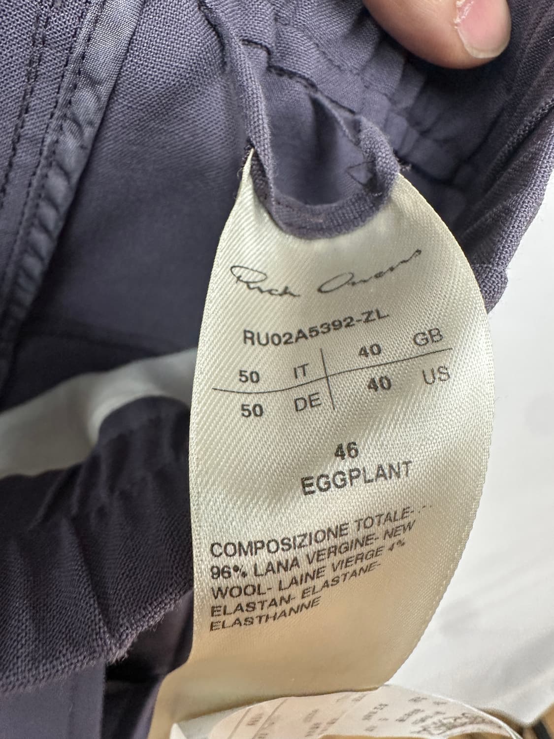 Rick owens pants 상품이미지2