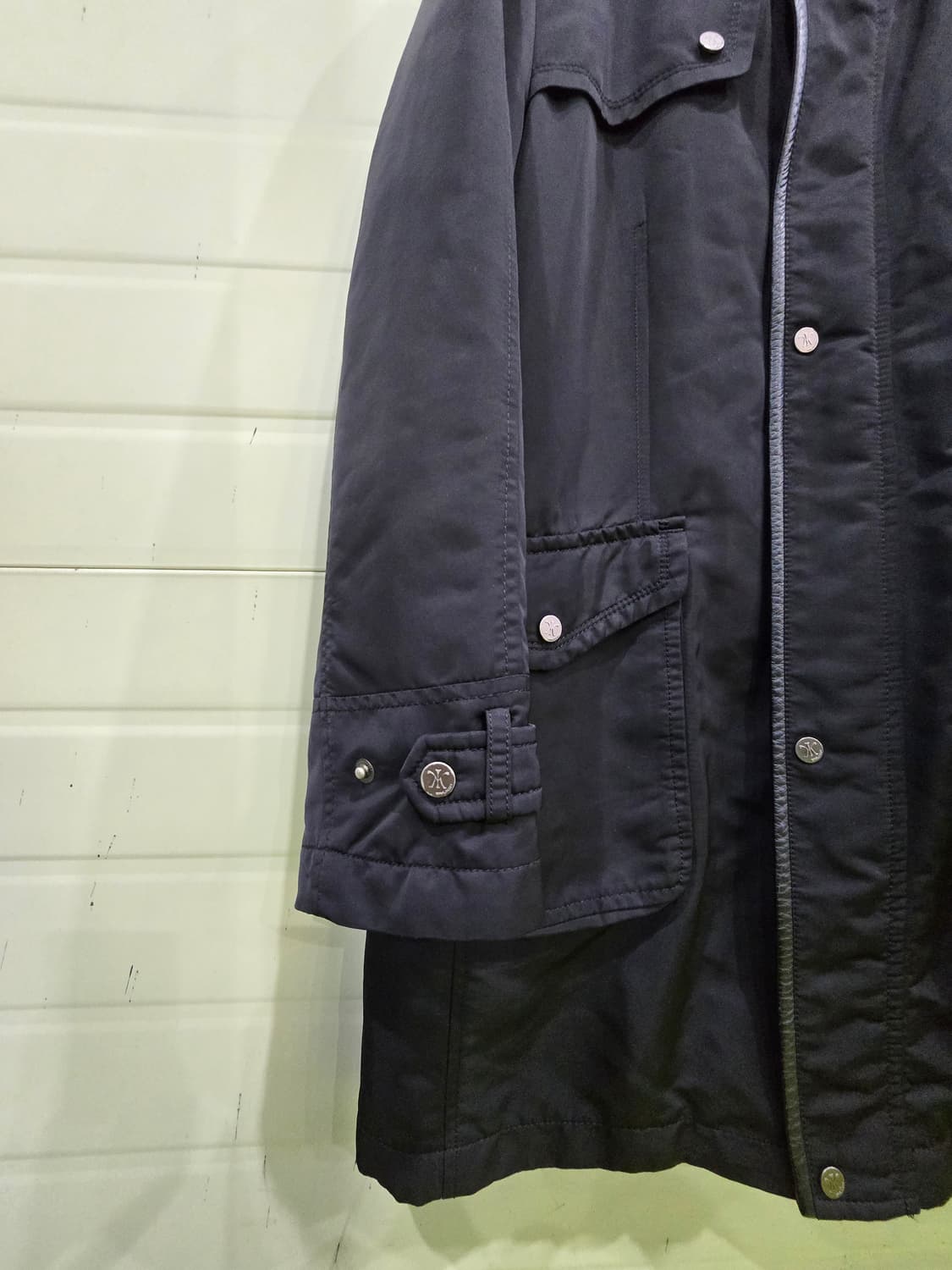 킨록 남성 블랙 코트 100-175 상품이미지5