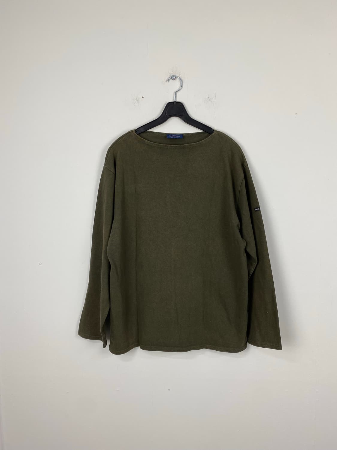 세인트제임스 보트넥 카키 롱슬리브 긴팔티 L 상품이미지1