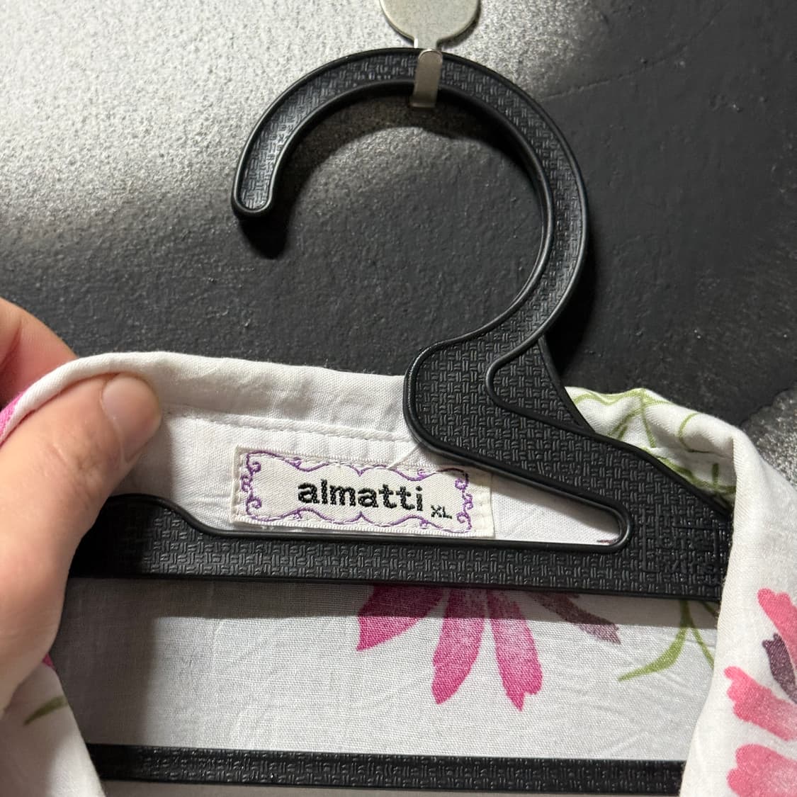 VTG 빈티지 봄 페어리 플라워 패턴 더블 포켓 긴팔 셔츠 상품이미지5