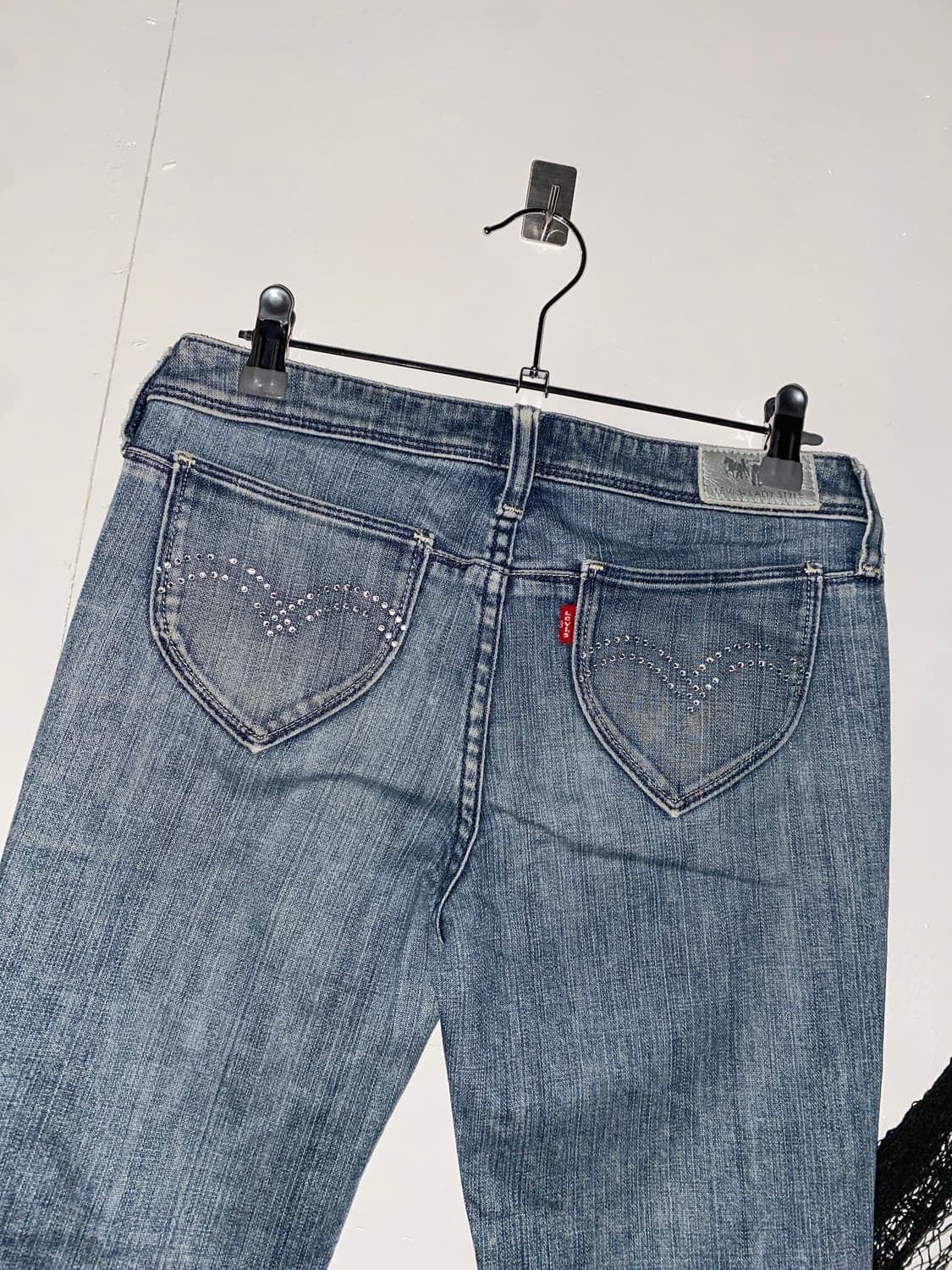 ꒰ঌ 리바이스 y2k 큐빅 부츠컷 팬츠 ໒꒱ 상품이미지2