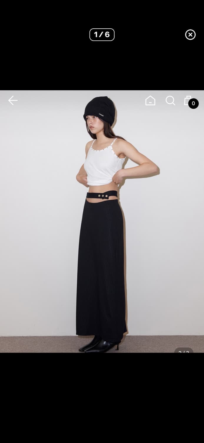 폴리수엠 벨트 스커트  상품이미지1