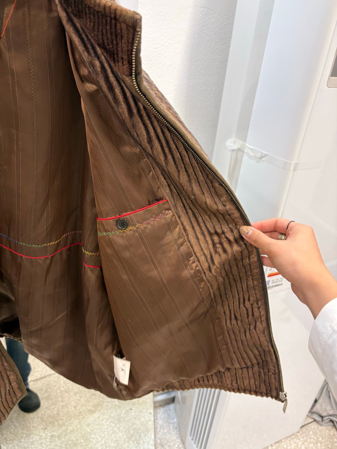 Jean Pierre velvet stripe jacket 상품이미지7