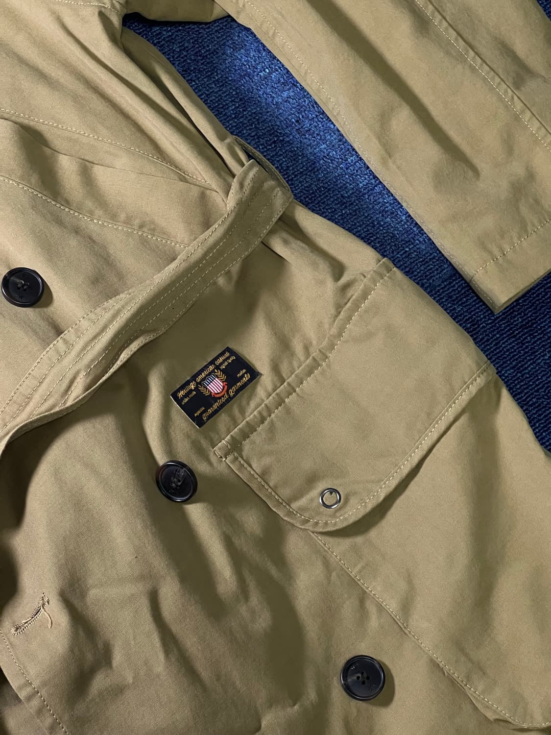 모노플로우 밀리터리 트렌치코트 상품이미지3