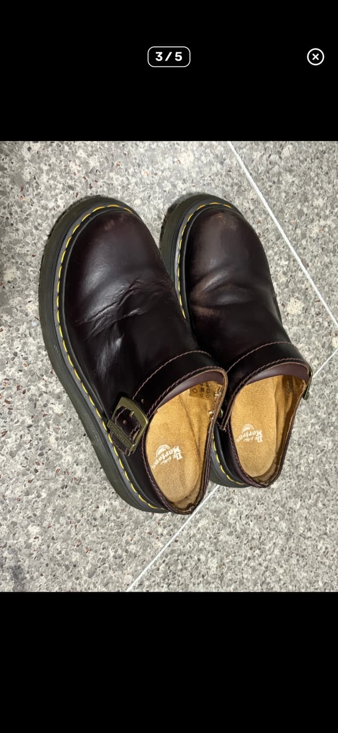 닥터마틴 라케텐 레더 슬링백 뮬 차로 250 상품이미지3