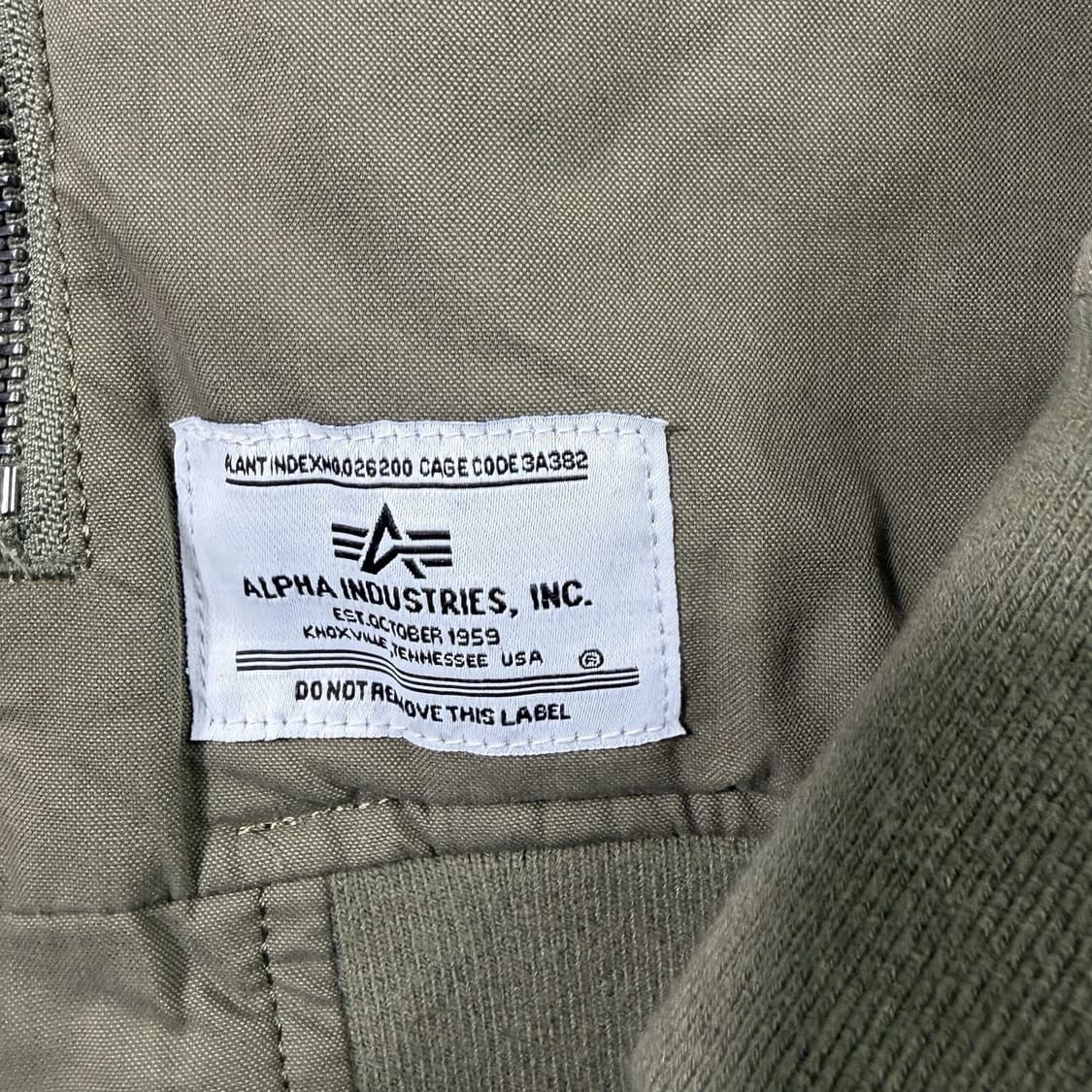 알파 인더스트리 CWU 36/P Mod 코튼 플라이트 자켓 상품이미지4