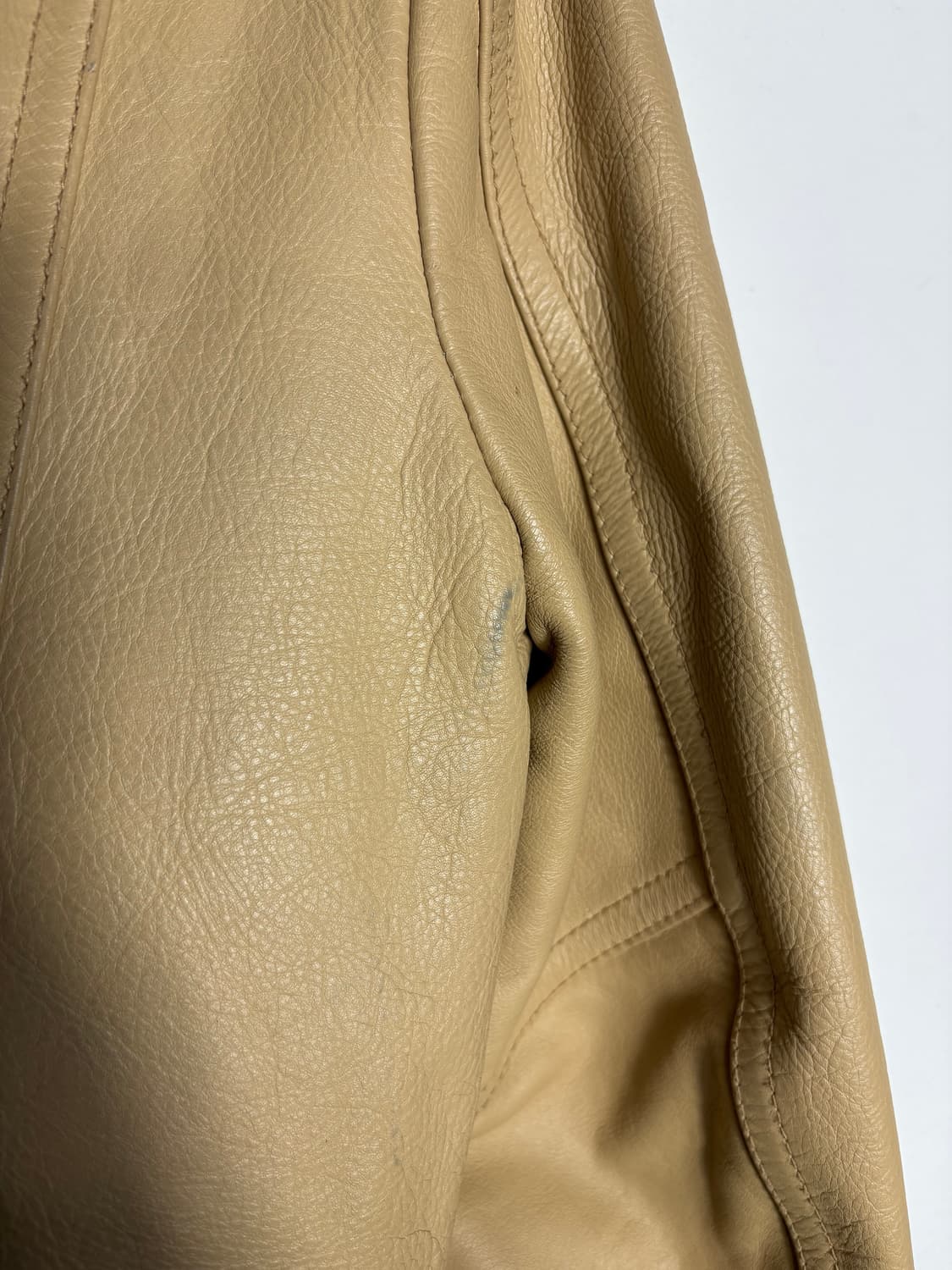 버카루 진 웨스턴 무드 가죽 자켓  상품이미지7