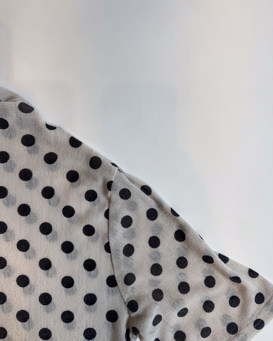 Polka Dot Short Sleeve Shirt  상품이미지2