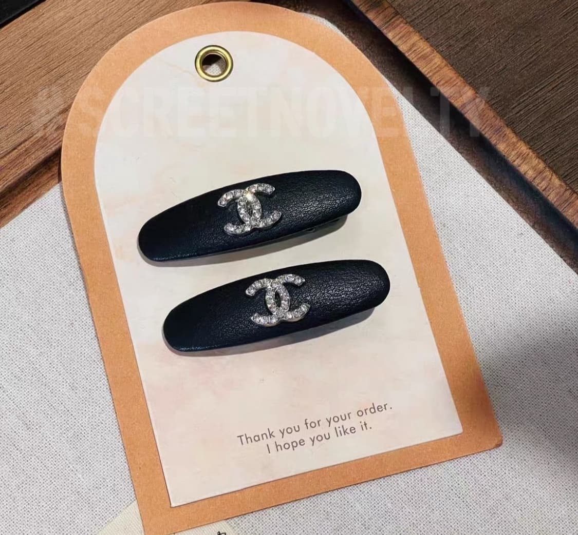 샤넬 큐빅 포인트 헤어핀 1ps 상품이미지3