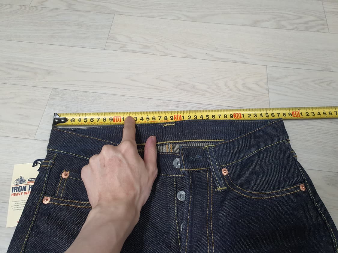 아이언하트 666S-21 21oz 셀비지 데님 28인치 상품이미지2