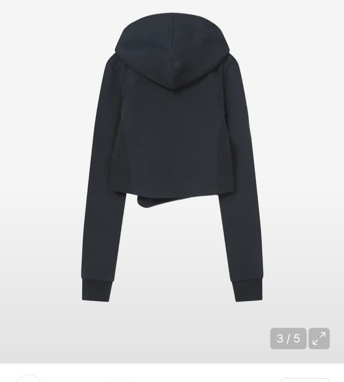  미세키서울 버튼 후드긴팔티 상품이미지3