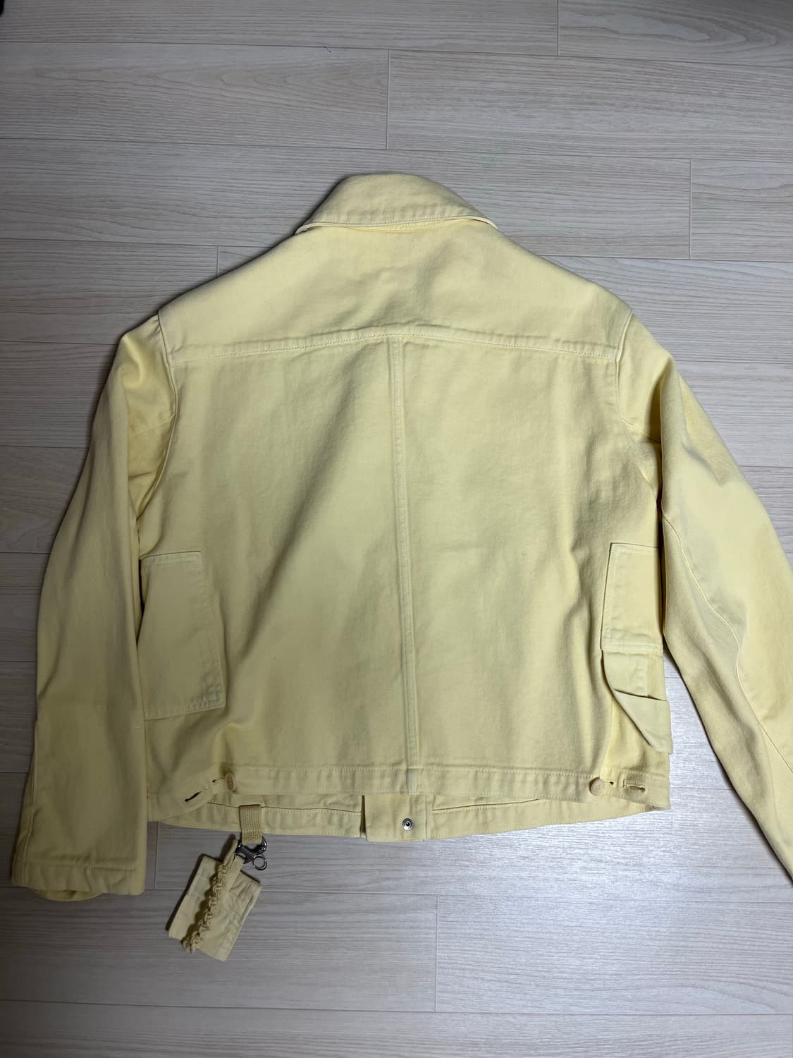 [EE] GARMENT DYED BLOUSON / L.Yellow (M) 상품이미지7