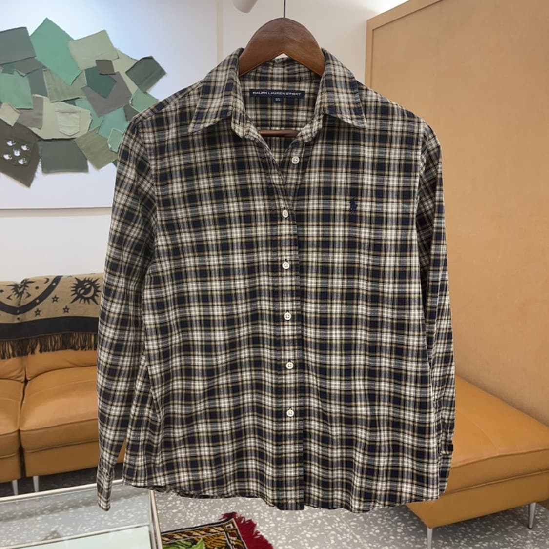 폴로 랄프로렌 빈티지 체크 긴팔 셔츠 95 C06224 상품이미지2