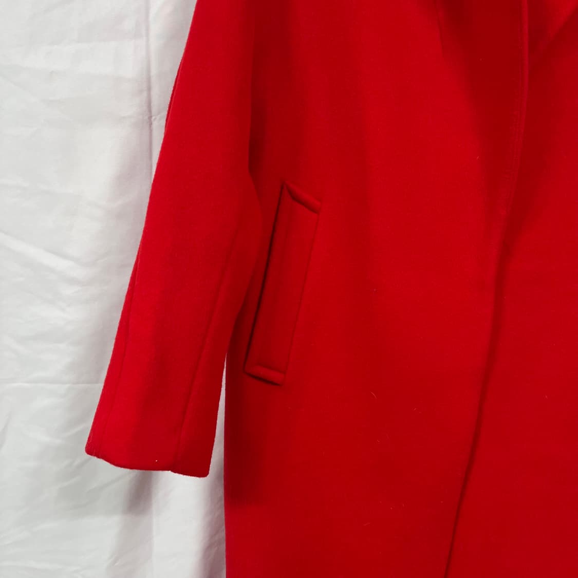 스튜디오 톰보이(STUDIO TOMBOY) 레드 울 혼방 코트 상품이미지3