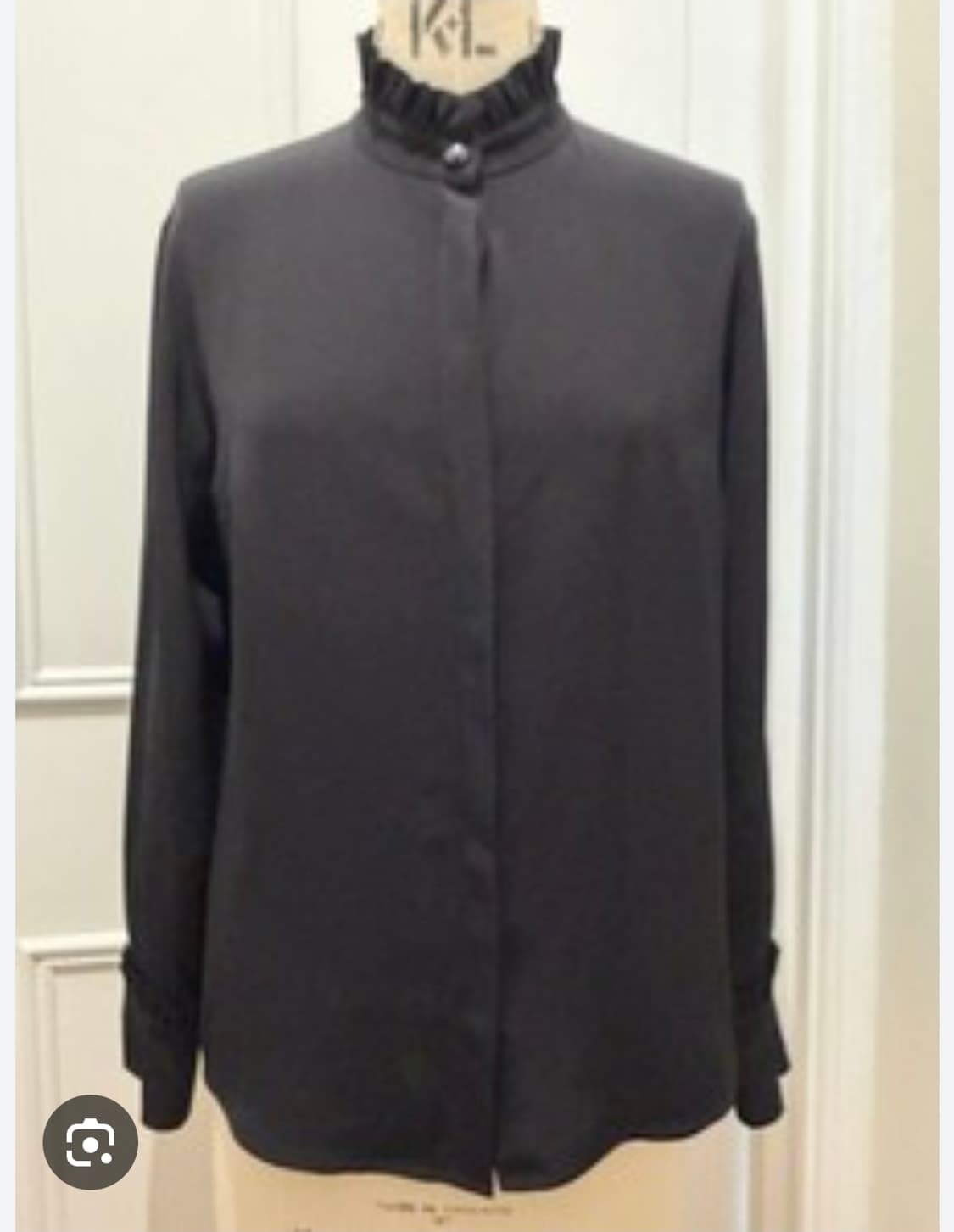 샤넬 블랙 블라우스 상품이미지1