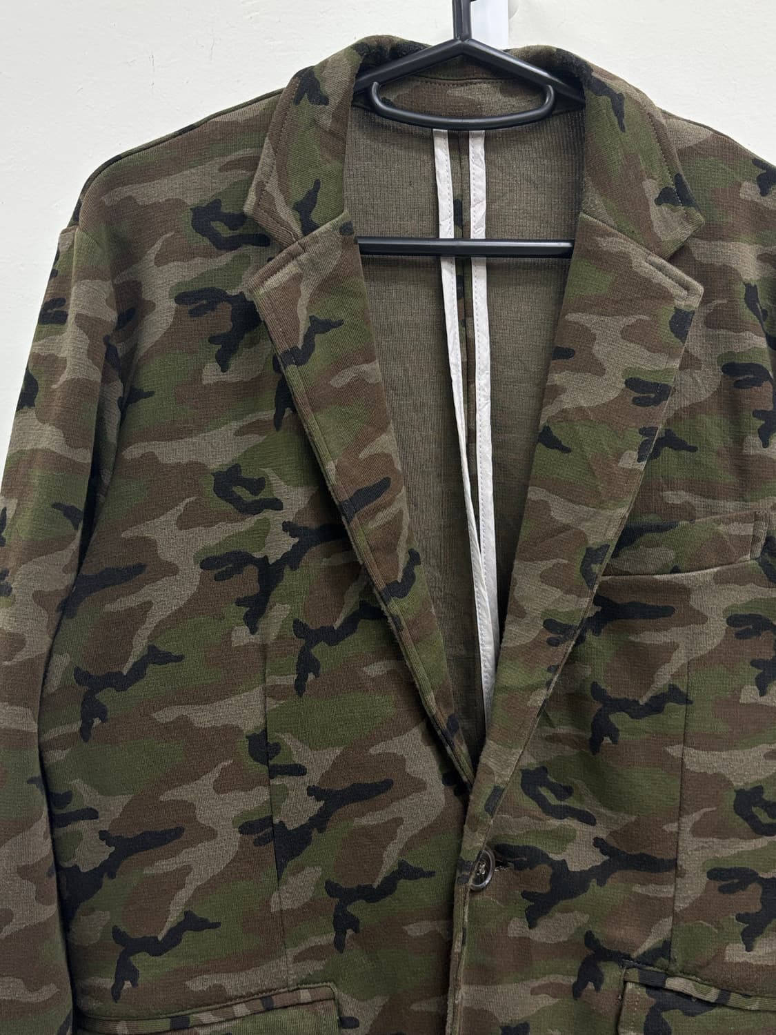 빈티지 카모 블레이저 자켓 상품이미지7
