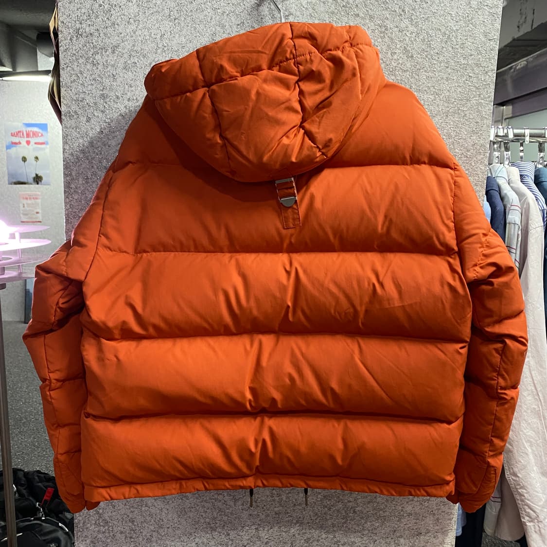 namer clothing 덕다운 오렌지 패딩 B3205 상품이미지4