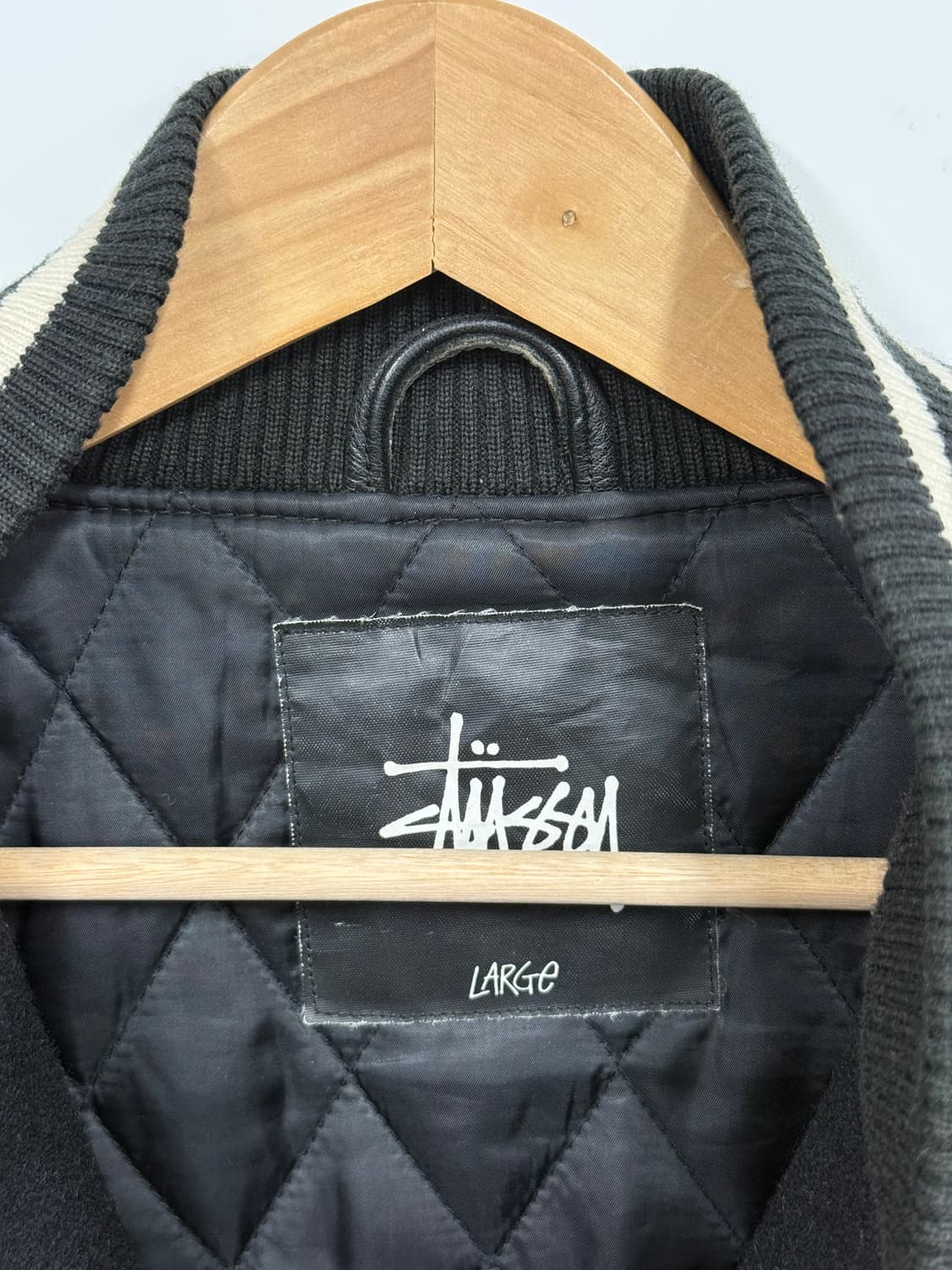 STUSSY x Kostas Wool Varstiy Jacket 상품이미지7