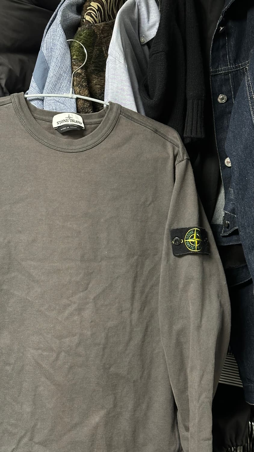 스톤아일랜드 긴팔 티셔츠 일괄 판매 L 상품이미지3