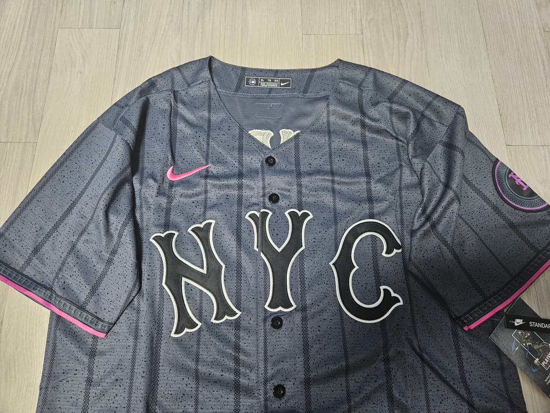 Nike mlb NY 뉴욕  블록코어룩 져지 상품이미지4