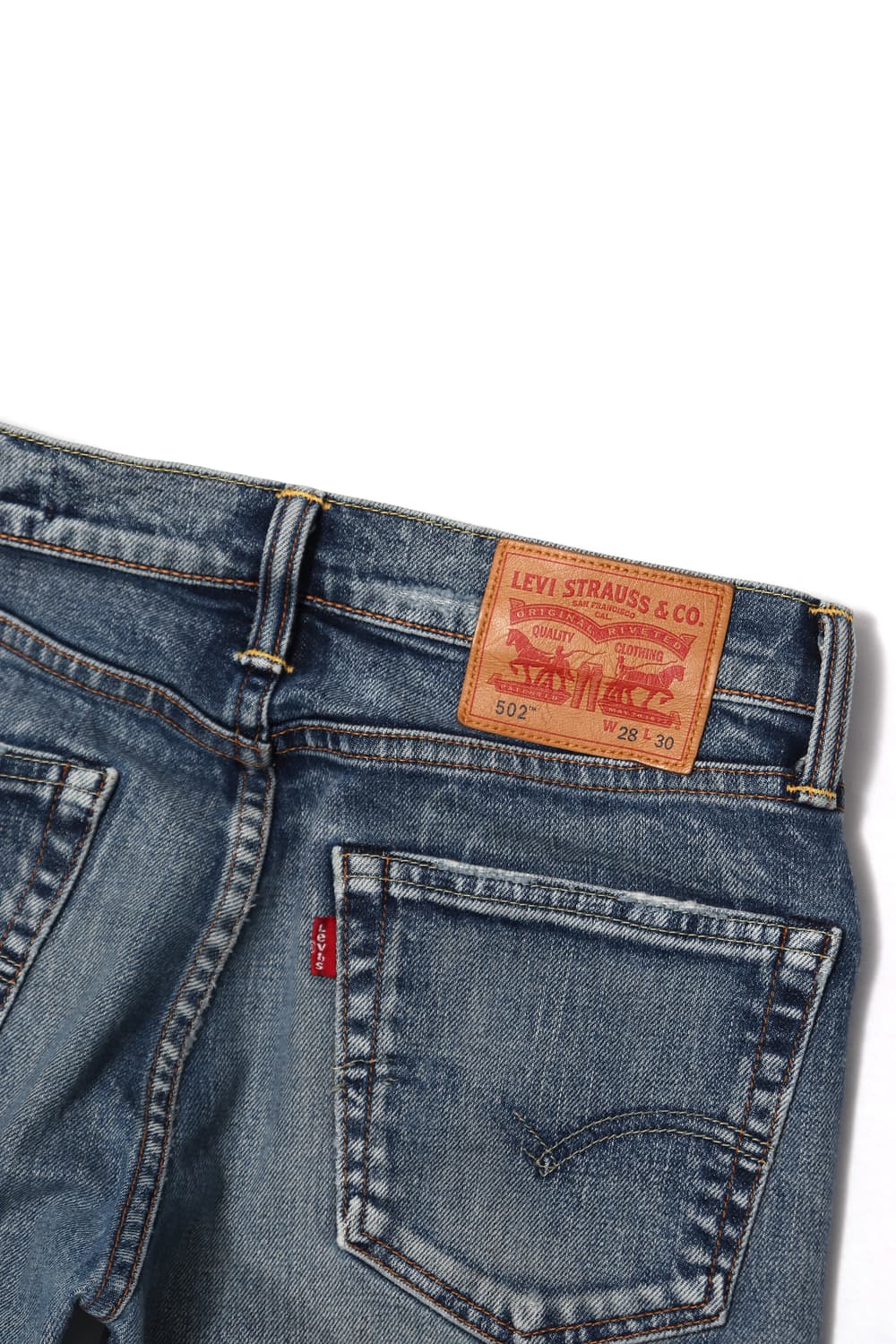 LEVIS 502 일본판 레귤러 테이퍼드 데님 팬츠 size 28 상품이미지8
