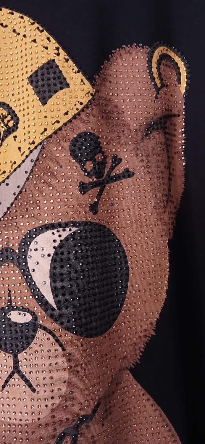 필립플레인 크리스털 장식 테디 베어 티셔츠(100사이즈) 상품이미지7